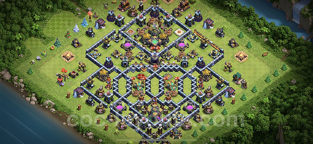 TH14 Hybrid Base Plan – Resource Protection with Base Link CoC 2026