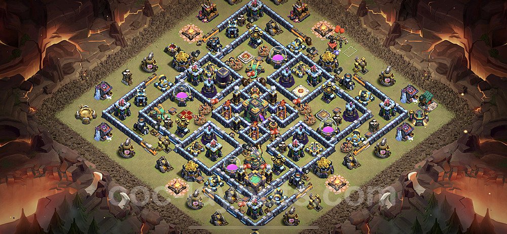 TH14 Legend League Base Design – Top War Layout Season 2026