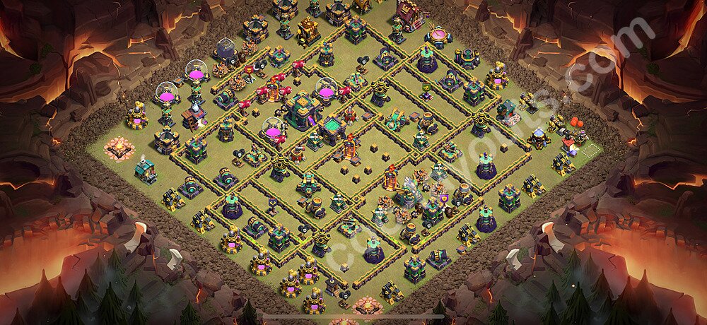 TH14 War Base Blueprint β Anti 2-Star Edition Updated 2026