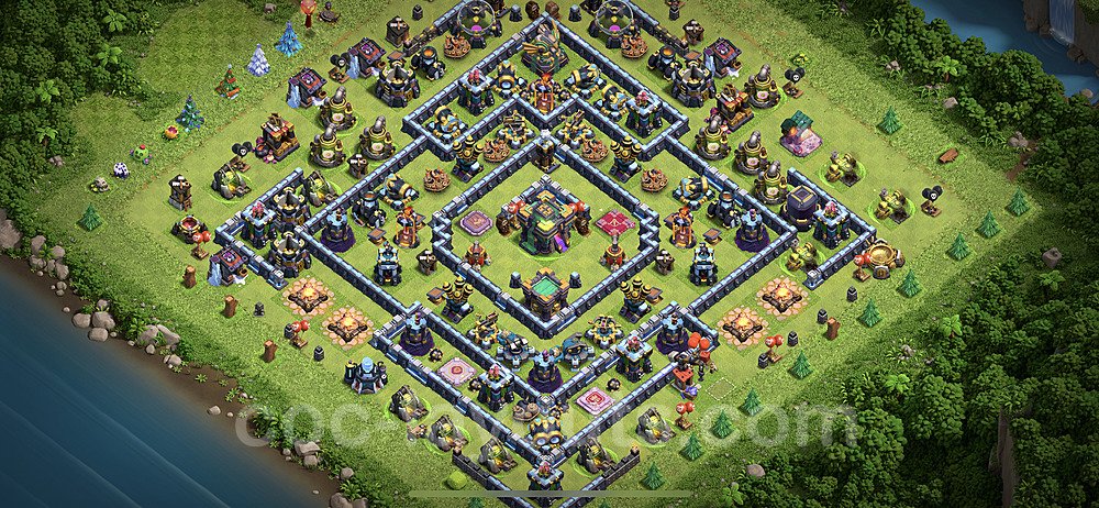 TH14 War Base Blueprint – Legend League Edition CoC 2026