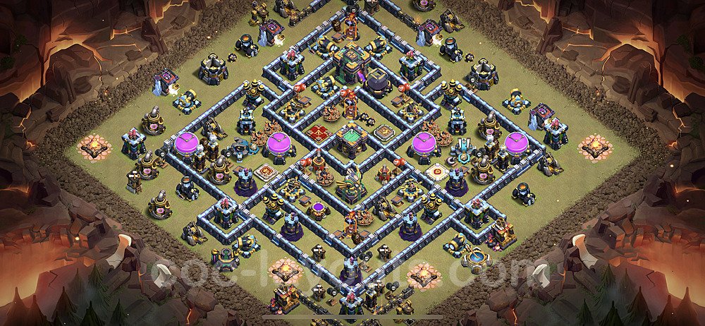 TH14 War Base Plan – Anti Everything with Base Link Updated 2026
