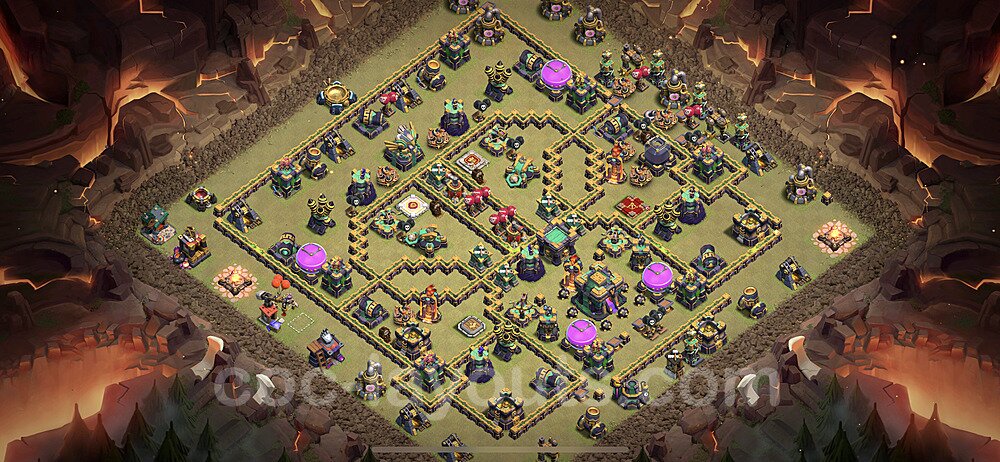 Top Rated TH14 Base – Solid Defense War Design Updated 2026