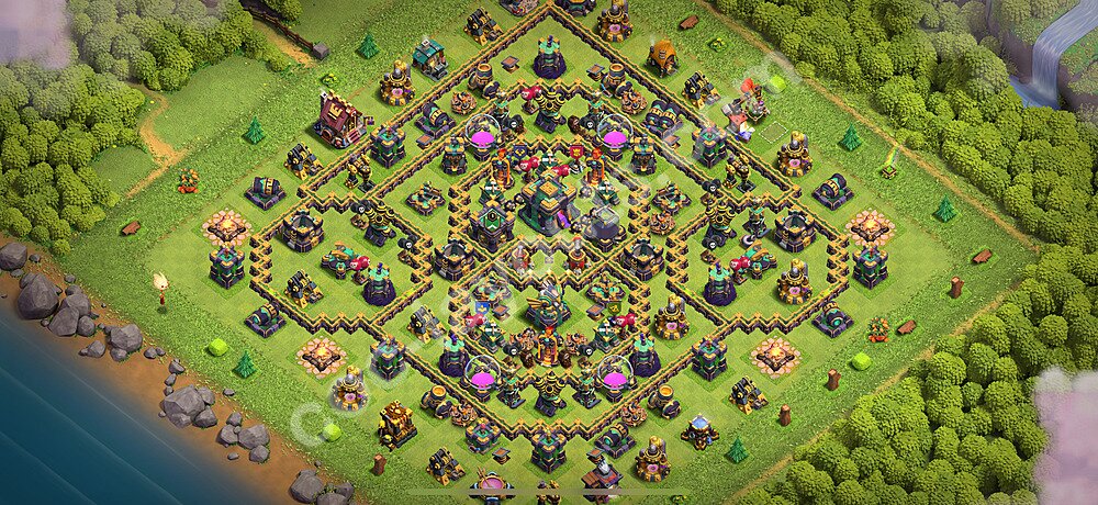 Ultimate TH14 Farming Base – Resource Protection with Copy Link Updated 2026