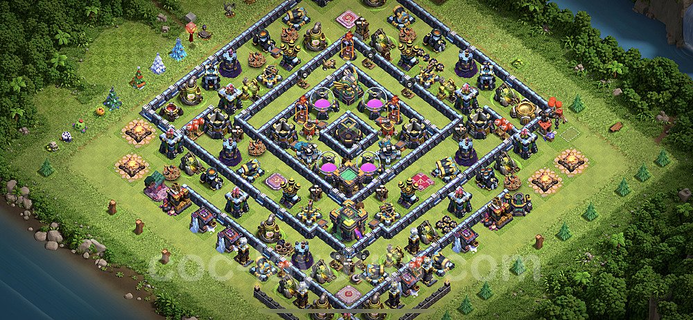 Ultimate TH14 Hybrid Base β Resource Protection with Copy Link 2025