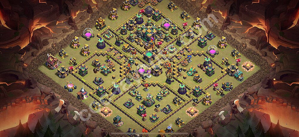 War Base Layout TH14 – Anti Everything Defensive Strategy Updated 2026