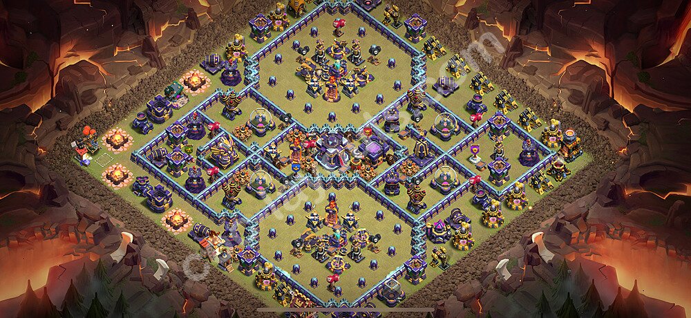 Clash of Clans TH15 War Base – Anti 3-Star Design CoC 2026