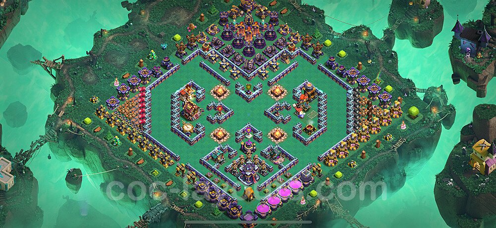 Dominate with This TH15 War Base – Solid Defense 2025