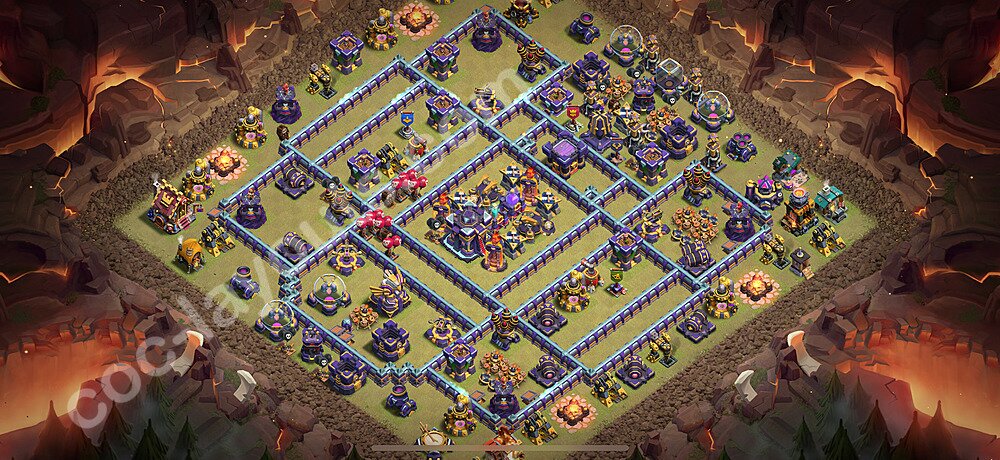 High Win-Rate TH15 War Base – Anti 2-Star Layout 2026