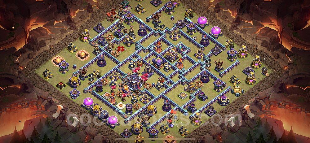 High Win-Rate TH15 War Base – Anti 3-Star Layout CoC 2026