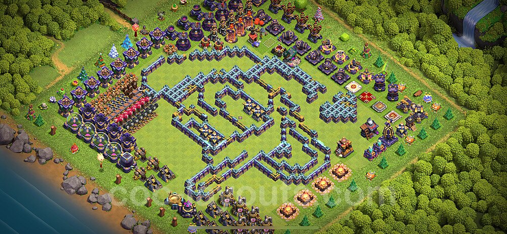 Optimized TH15 Base – Solid Defense War Plan Season 2026