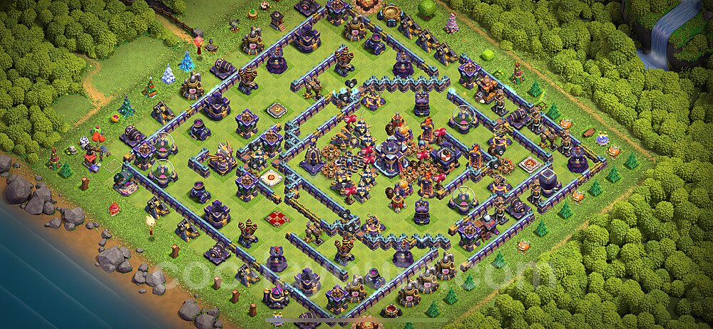 Strongest TH15 War Base – Anti Everything Guide 2025