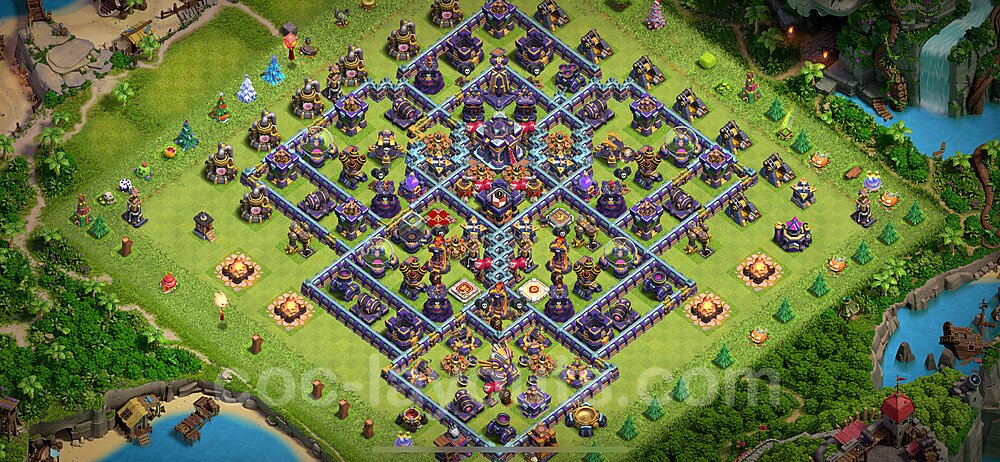 Tested TH15 War Base β Legend League Plan & Copy Link Season 2026