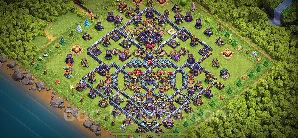 TH15 Anti 3-Star Base Design β Top Hybrid Layout Updated 2026