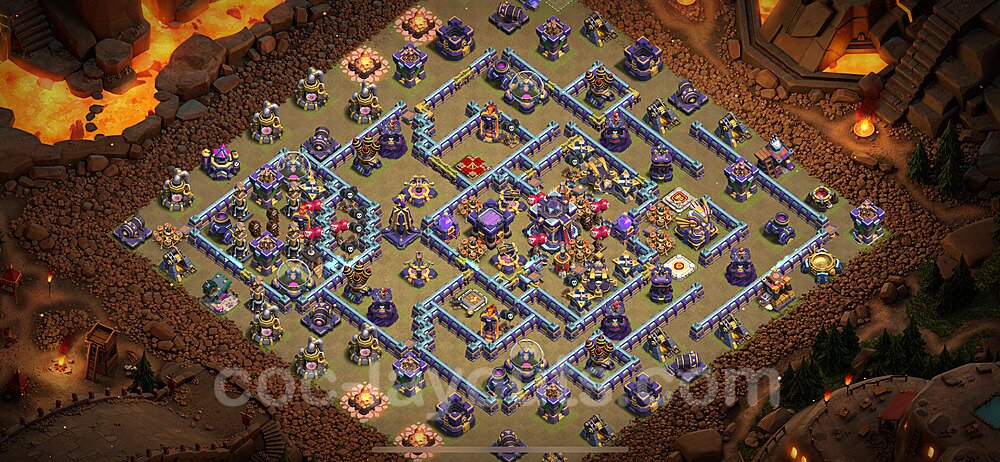 TH15 Base with Copy Link – Anti 3-Star War Layout Season 2026