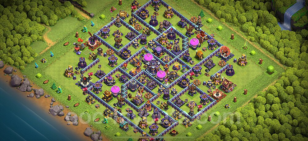 TH15 Resource Protection Base Design – Top Farming Layout Updated 2026