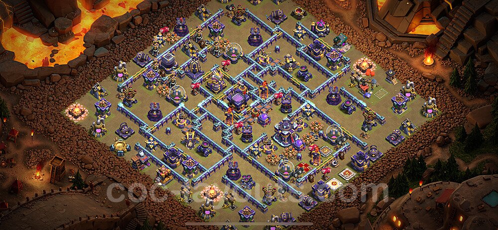 TH15 Solid Defense Base – Award-Winning War Layout CoC 2026