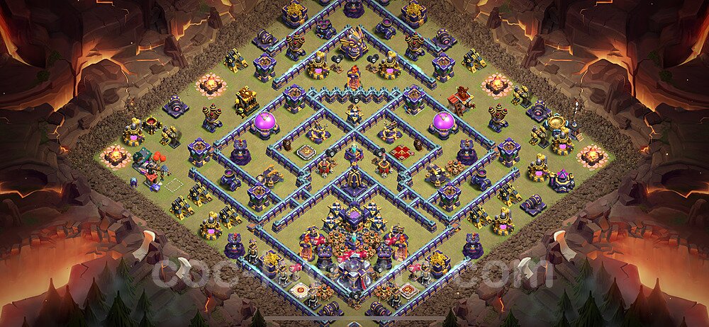 TH15 War Base Plan β Anti Everything with Base Link 2025