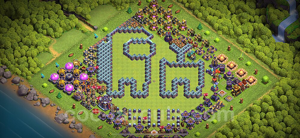 TH15 War Base with Copy Link β Solid Defense Strategy Updated 2026