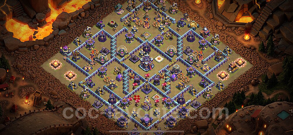 TH15 War Base with Link β Anti 3-Star Layout Season 2026