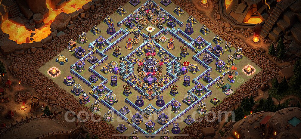 TH15 War Setup – Anti 2-Star Defensive Layout 2025