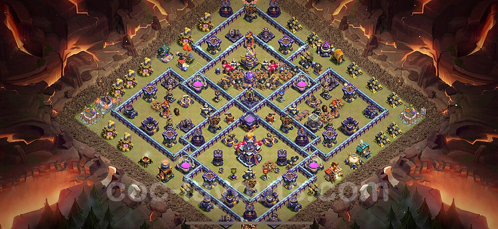 TH15 War Setup – Anti 3-Star Defensive Layout 2025
