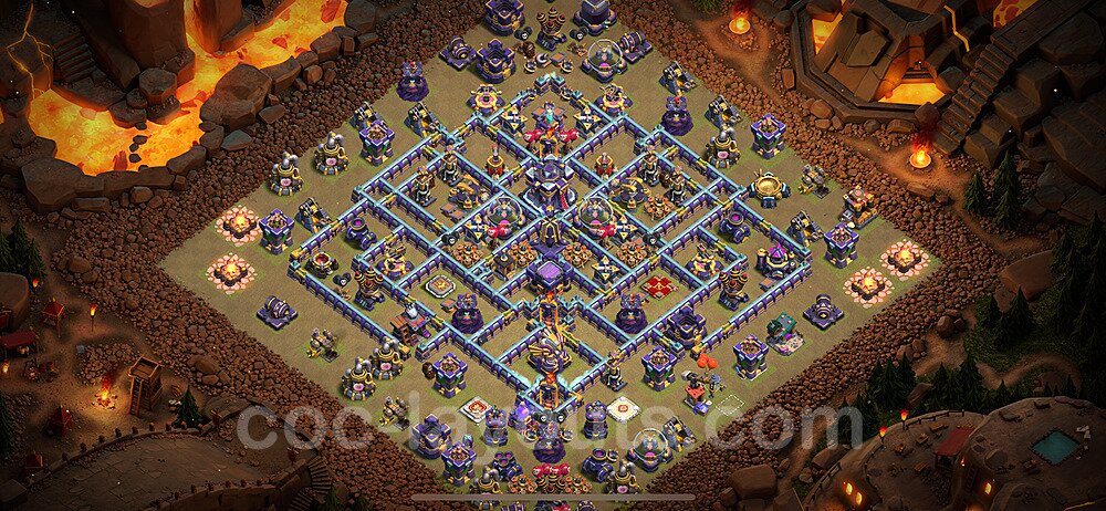 TH15 War Village Layout – Solid Defense Ranked Design CoC 2026