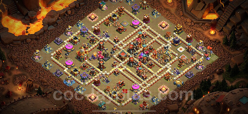 Anti Everything Layout for TH16 – Proven War Base Updated 2026