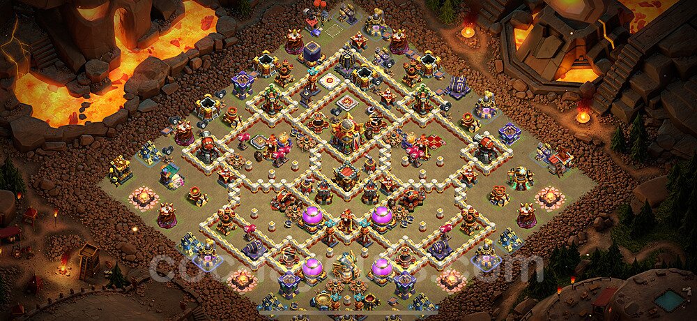 Clash of Clans TH16 War Base β Anti Everything Design Season 2026