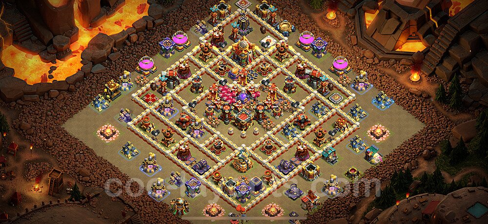 Dominate with This TH16 War Base – Anti 3-Star Updated 2026