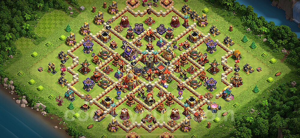 High Win-Rate TH16 Farming Base β Resource Protection Layout 2026