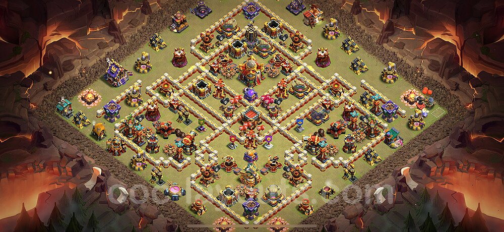 Meta TH16 War Base – Anti 2-Star Updated Updated 2026