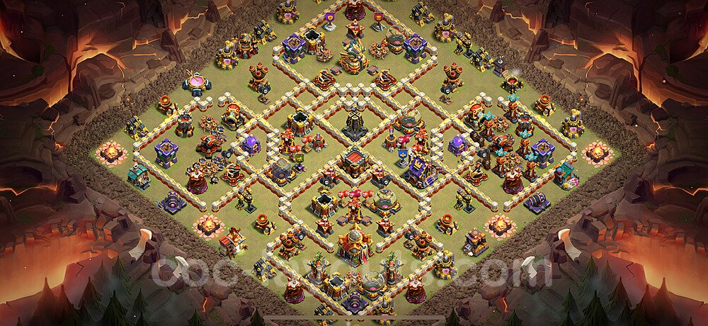 Meta TH16 War Base – Anti Everything Updated Season 2026