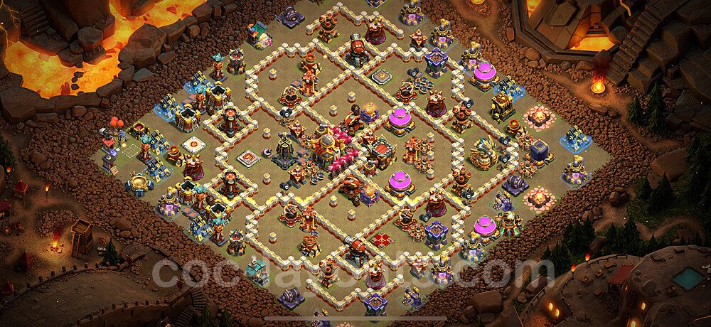 Optimized TH16 Base – Anti Everything War Plan 2026