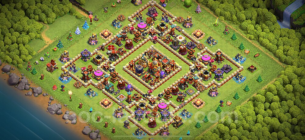 Tested TH16 Farming Base – Resource Protection Plan & Copy Link 2025
