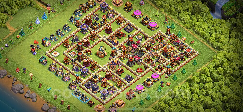 TH16 Trophy Base Plan – Trophy Pushing with Base Link 2025