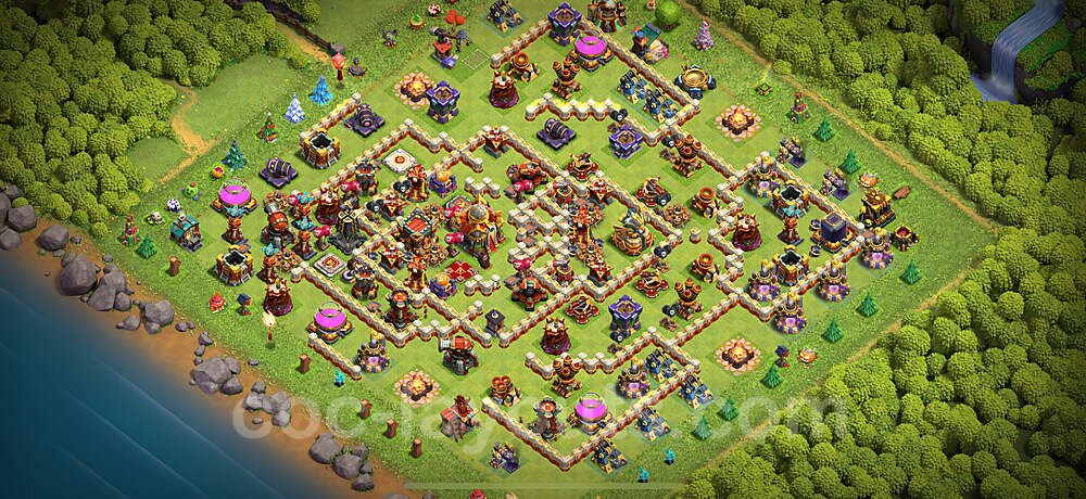TH16 Trophy Base with Link – Legend League Layout 2026
