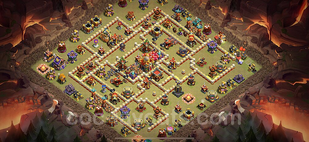 TH16 War Base Blueprint β Anti 3-Star Edition Season 2026