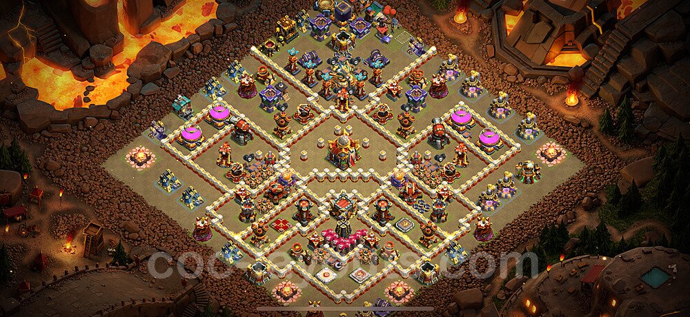 TH16 War Base with Copy Link – Anti Everything Strategy Season 2026