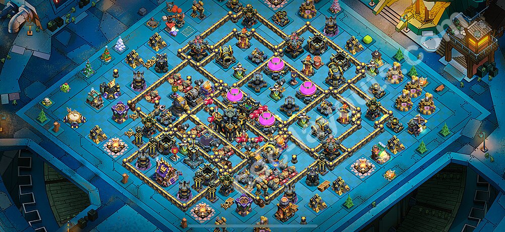 Anti 3-Star Layout for TH17 – Proven Hybrid Base Updated 2026