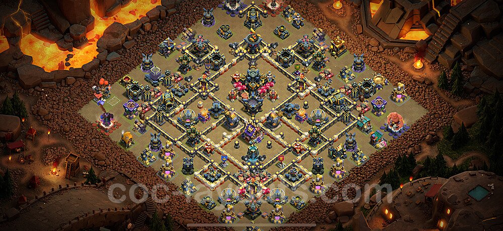 Clash of Clans TH17 War Base – Anti Everything Design Season 2026