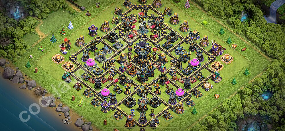 Dominate with This TH17 Hybrid Base – Resource Protection Season 2026