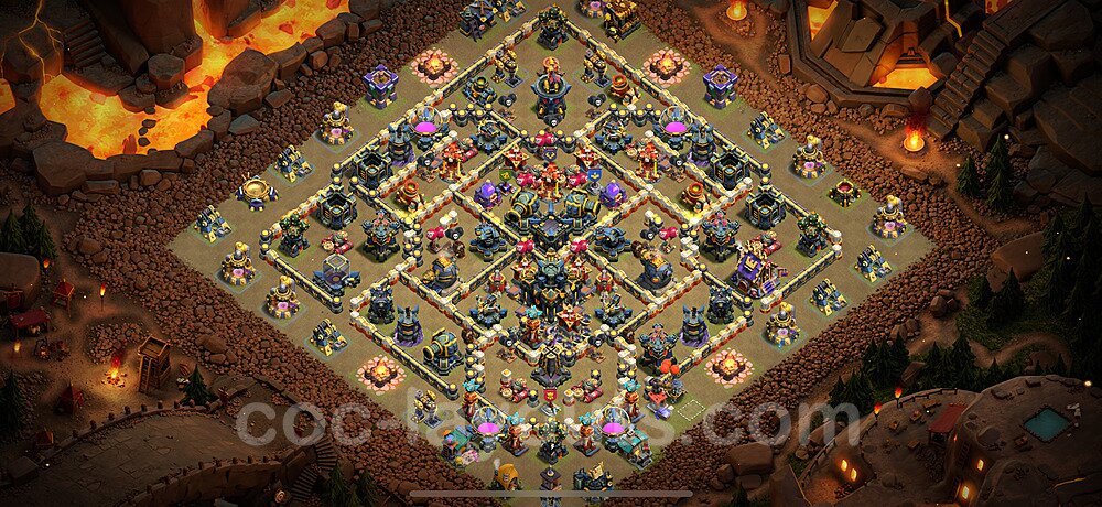 Dominate with This TH17 War Base – Anti 3-Star Season 2026