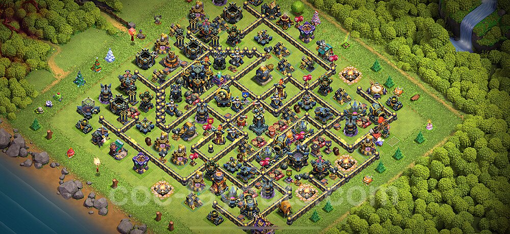 Meta TH17 War Base β Anti Everything Updated 2025