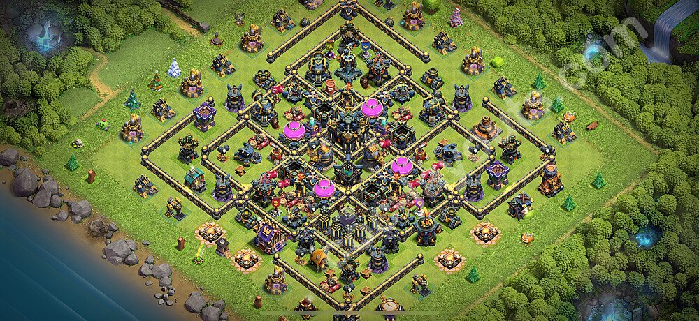 New TH17 Farming Base – Anti 3-Star Design & Copy Link Updated 2026