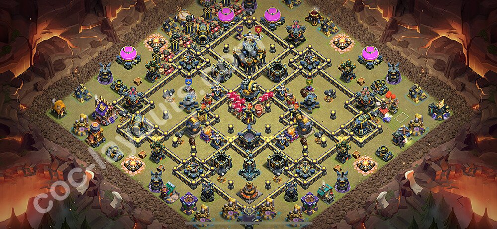 New TH17 War Base – Anti Everything Design & Copy Link Season 2026