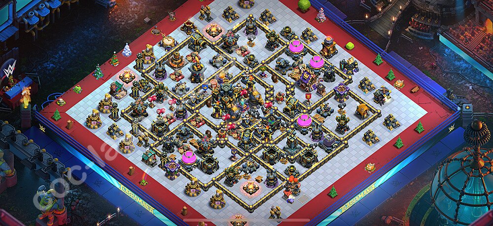 Optimized TH17 Base – Resource Protection Farming Plan 2026