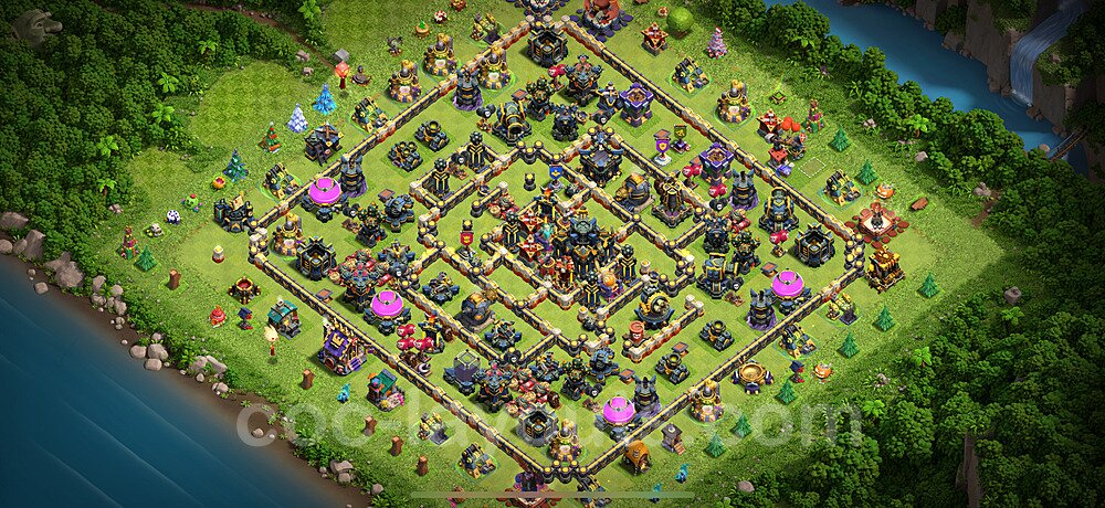 Ranked TH17 War Base – Anti 3-Star with Link Season 2026