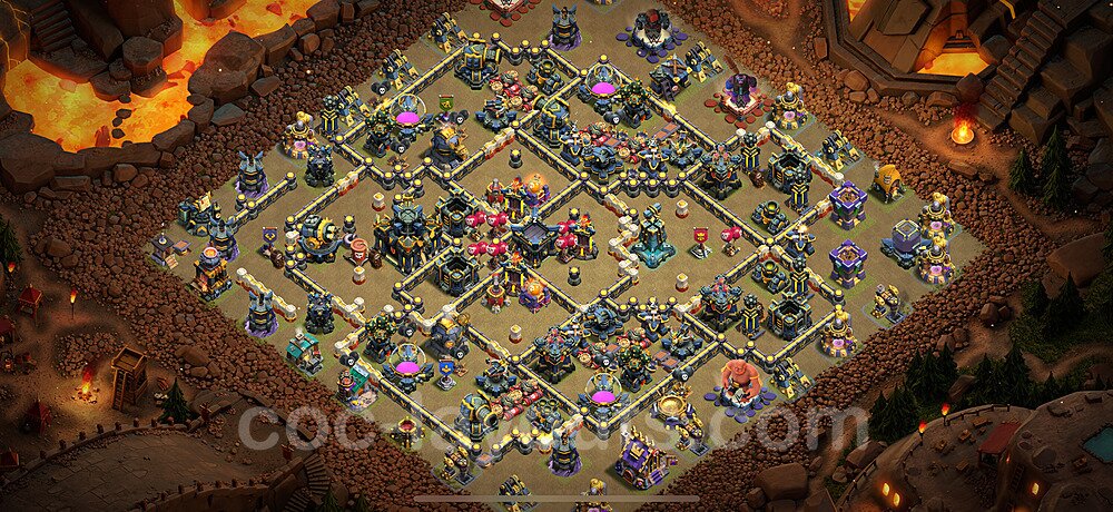 Ranked TH17 War Base – Anti 3-Star with Link Season 2026