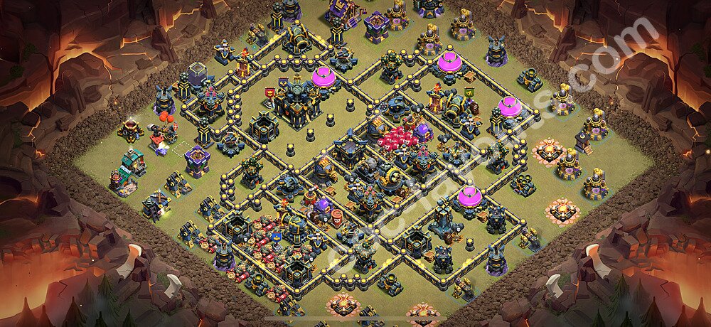 Ranked TH17 War Base – Solid Defense with Link Updated 2026