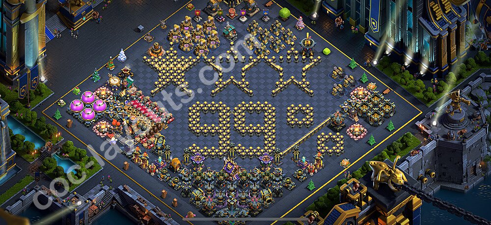 Solid Defense War Base for TH17 – Instant Copy Link CoC 2026